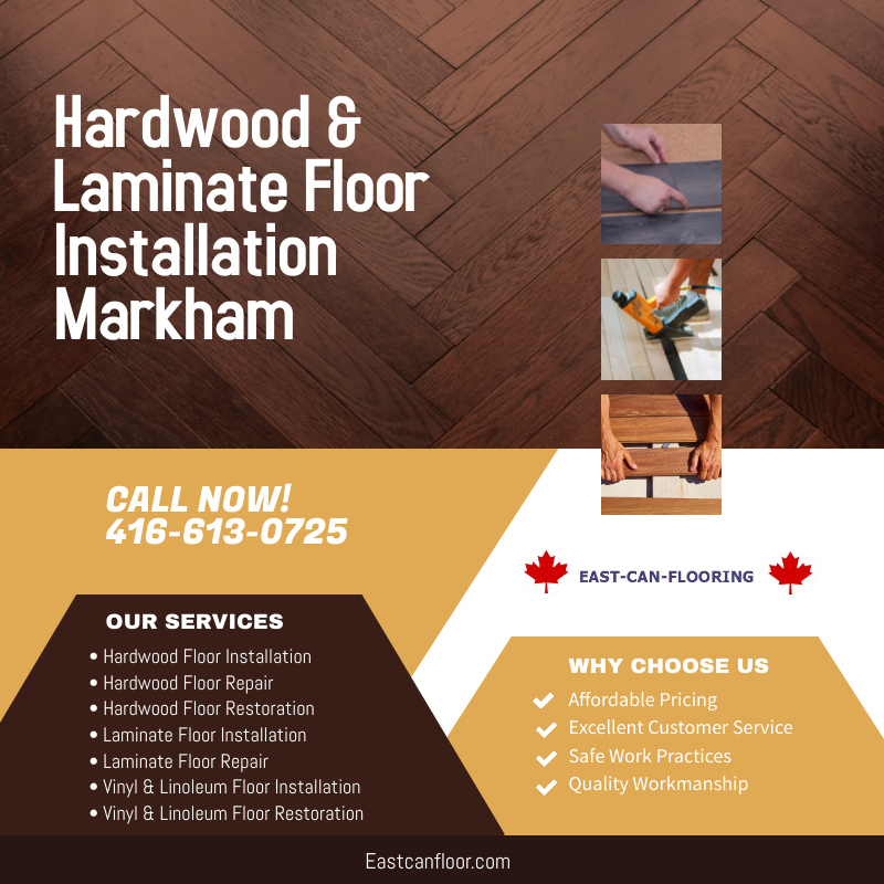 hardwood and laminate floor installation Markham