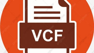 VCF file to PDF