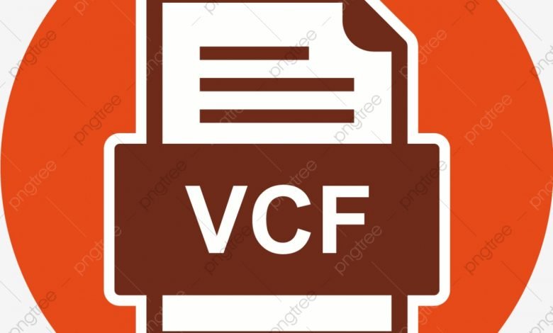 VCF file to PDF
