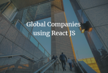 Global companies using React