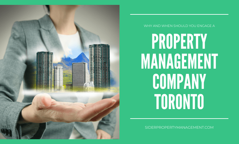 property management company Toronto