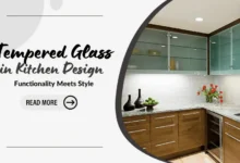 tempered glass in kitchen design