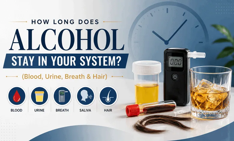 How long does alcohol stay in your system? Blood, urine, breath, and hair detection times